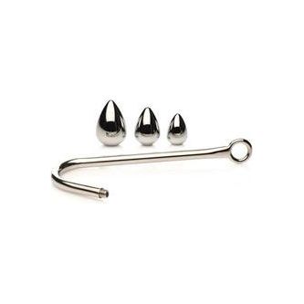 Anal Hook Trainer Set - Zilver