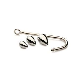 Anal Hook Trainer Set - Zilver