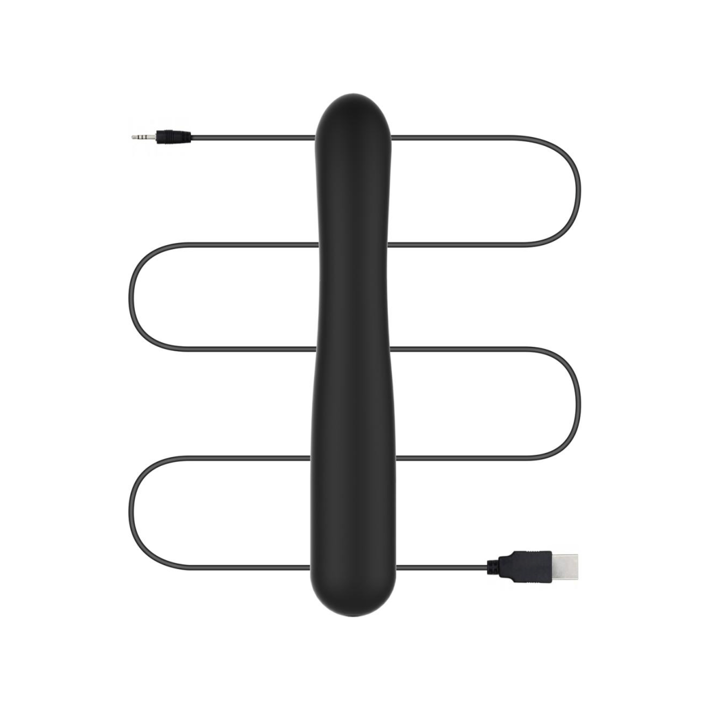 BLAQ - Digitale Rabbit Vibrator - Zwart
