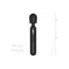 BLAQ - Digitale Wand Vibrator - Zwart