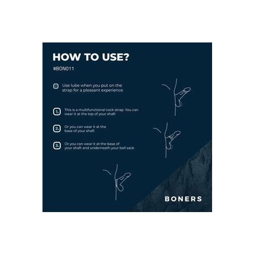 Boners Cock Strap - Maat S/M