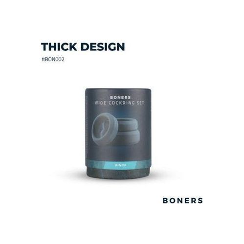 Boners Cockring Set 3-delig