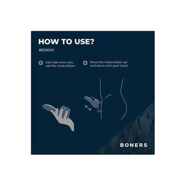 Boners Elektrische Masturbator - Blauw