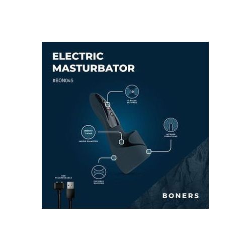 Boners Elektrische Masturbator - Blauw
