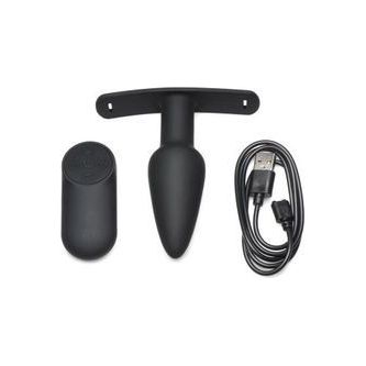 Bum-Tastic Vibrerende Anaal Plug met Harnas & Afstandsbediening
