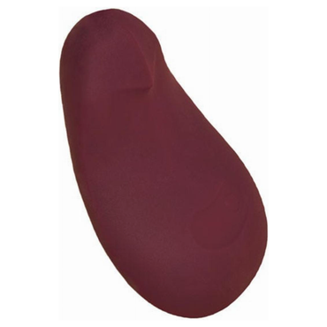 Dame - Pom Flexibele Vibrator - Donker Rood