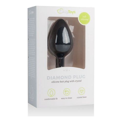 Diamond Plug Medium - Zwart