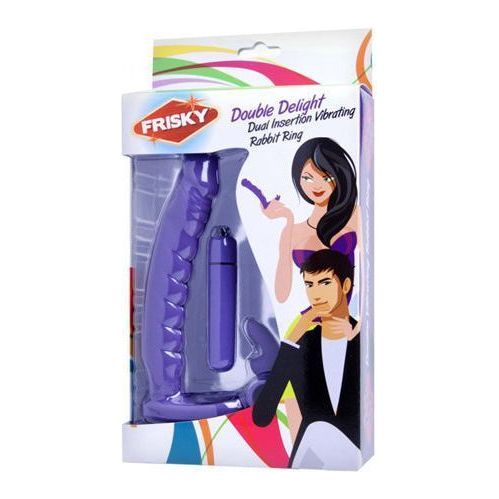 Double Delight Vibrerende Penisring Met Vibrator