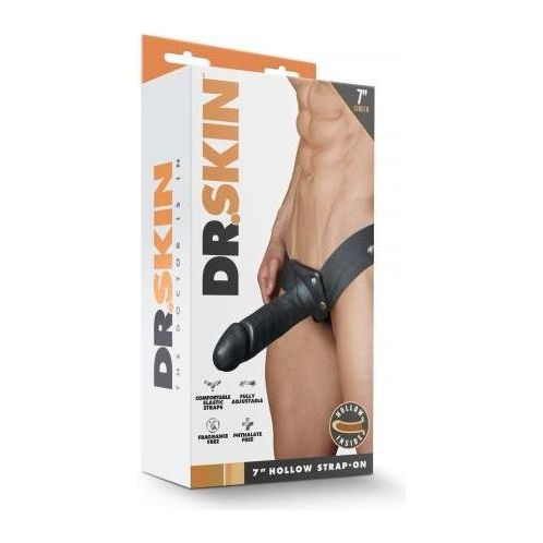 Dr. Skin - Holle Strap On Dildo Met Harnas 19 cm
