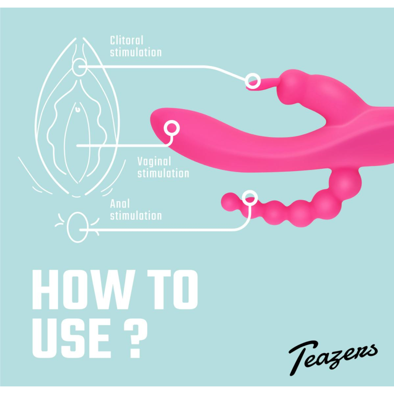 Dubbele Rabbit Vibrator