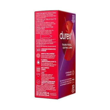 Durex Thin Feel Extra Glijmiddel - 10 stuks