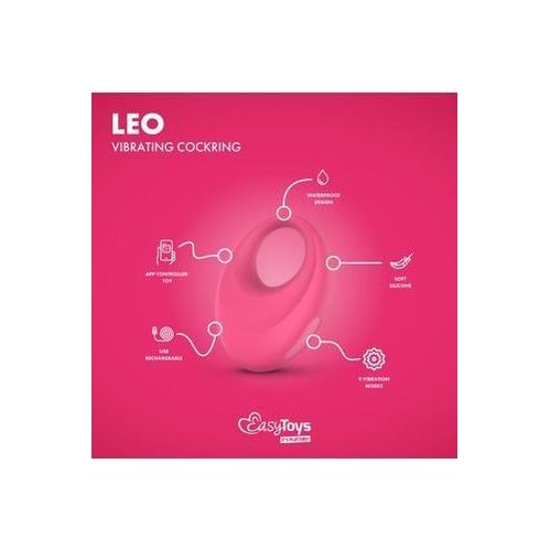 EasyConnect - Vibrerende Cockring Leo app gestuurd