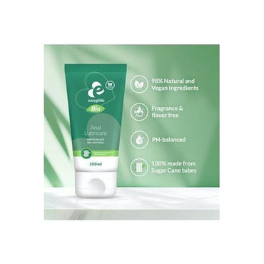 EasyGlide - Bio & Natural Glijmiddel op Waterbasis Anaal - 100 ml
