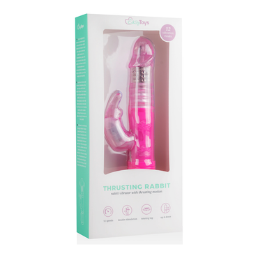 EasyToys Stotende Rabbit Vibrator - Roze