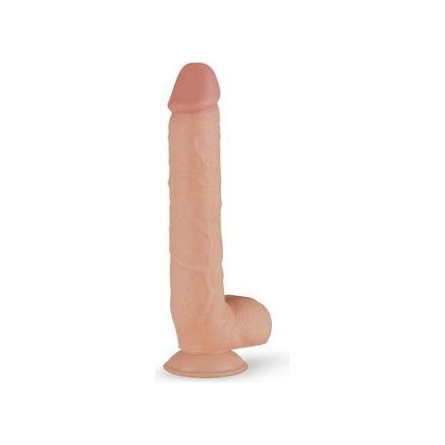 Elvin Realistische Dildo Met Balzak - 27,5 cm