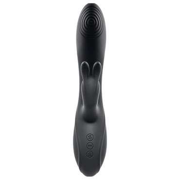 Evolved - Rabbit Hole Vibrator - Zwart