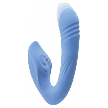 Evolved - Tap and Trust Vibrator - Lichtblauw