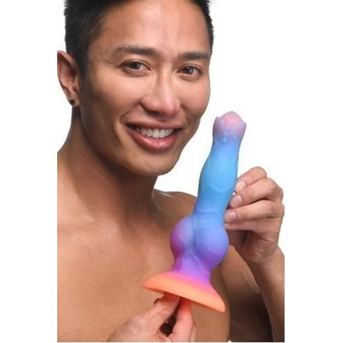 Glow-in-the-dark Siliconen Alien Dildo