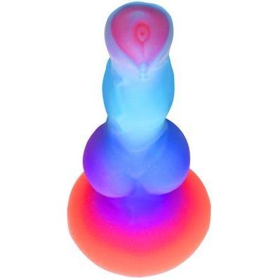 Glow-in-the-dark Siliconen Alien Dildo