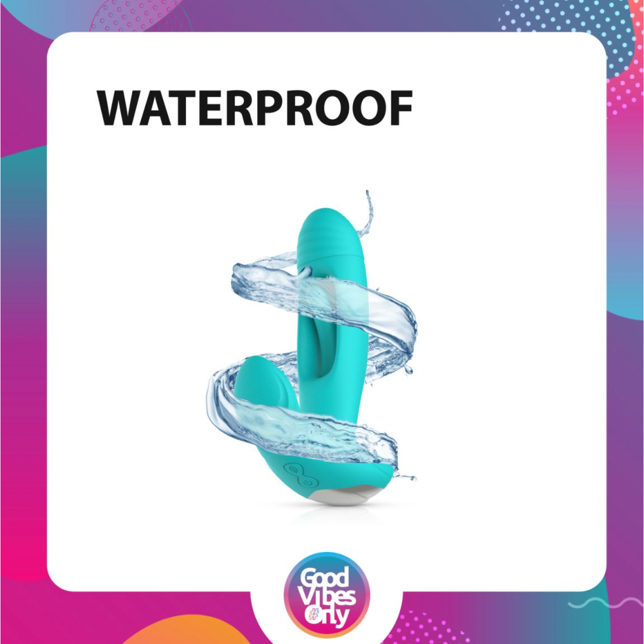 Good Vibes Only - Gina Tappende G-spot Vibrator