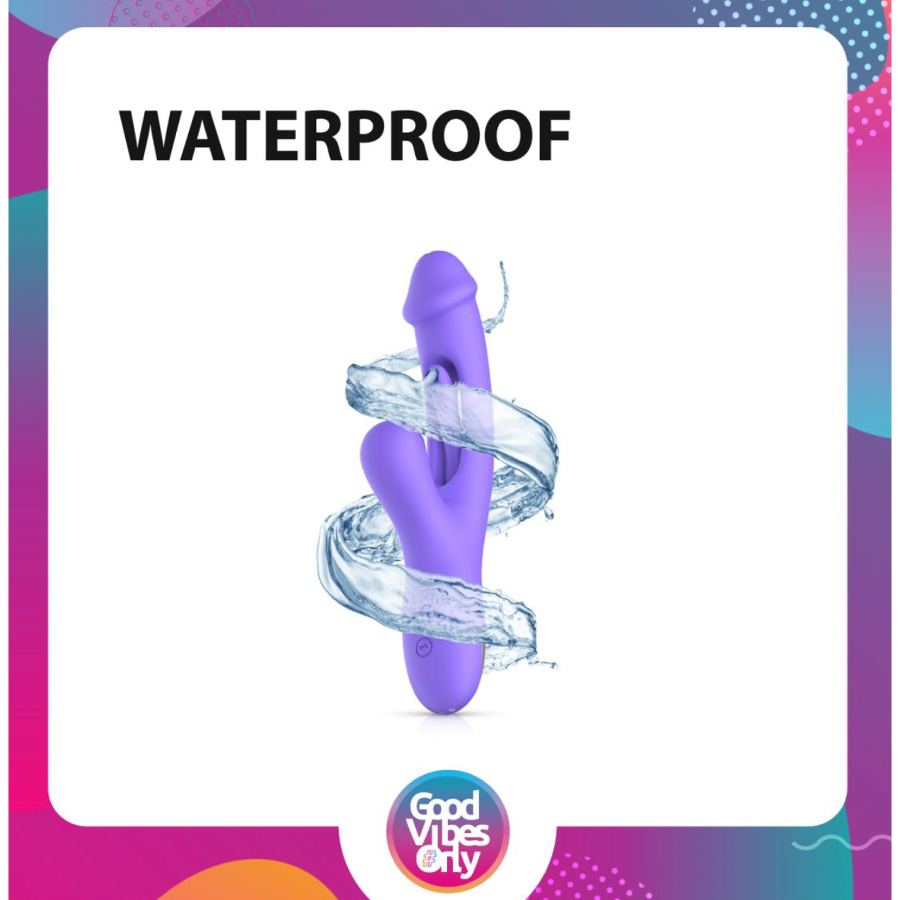 Good Vibes Only - Tess Rabbit Vibrator met G-Spot stimulator