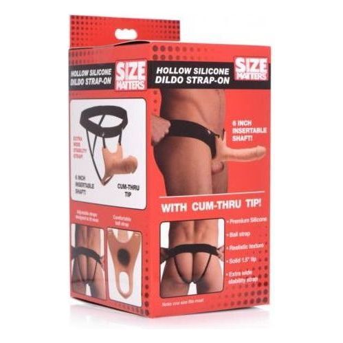Holle Strap-On Siliconen Dildo Met Harnas
