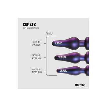 Hueman - Comets Buttplug Set