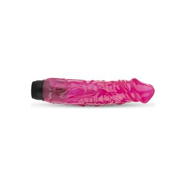 Jelly Supreme - Realistische Vibrator - Roze/Glitters