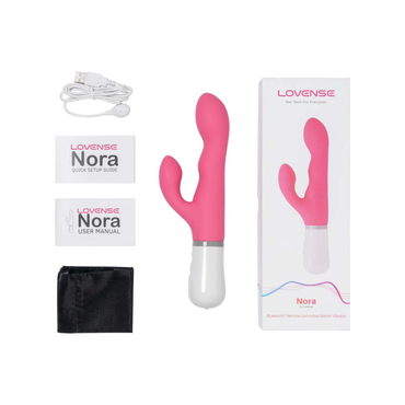 Lovense - Nora G-spot Vibrator Met App - Roze