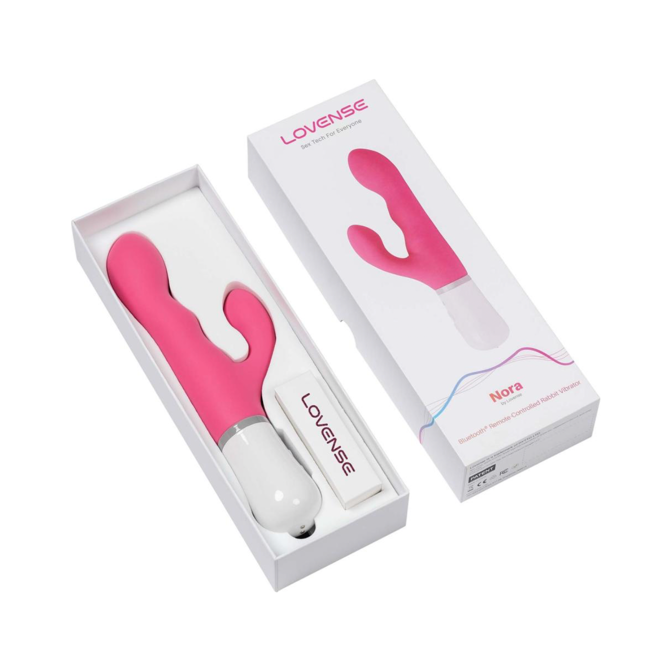 Lovense - Nora G-spot Vibrator Met App - Roze