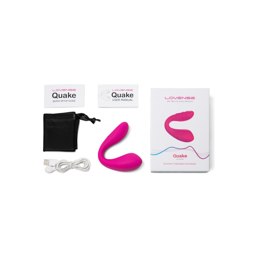 Lovense - Quake G-spot Vibrator - Roze