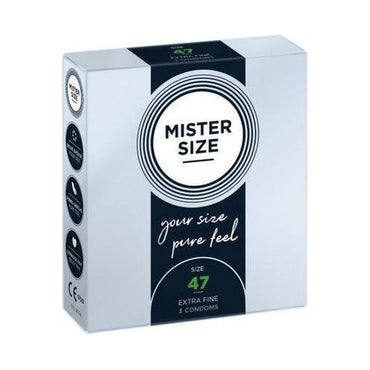 MISTER.SIZE 47 mm Condooms 3 stuks