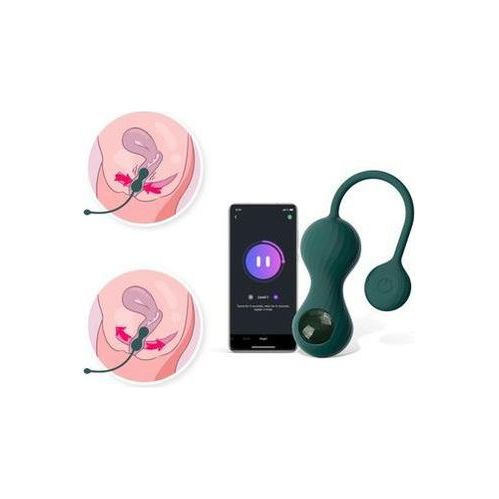 Magic Motion - Duo Smart Kegel Vibrator met Gewichtenset - Groen