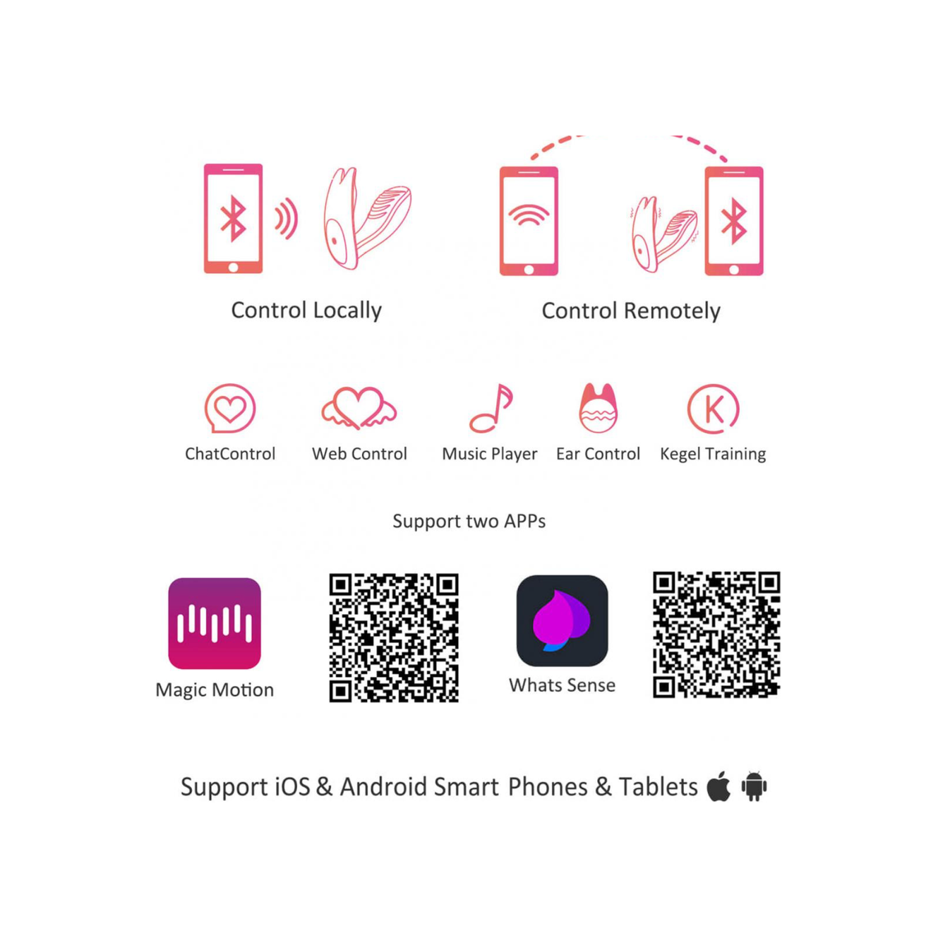Magic Motion - Eidolon Smart Wearable Dual Motor Vibrator