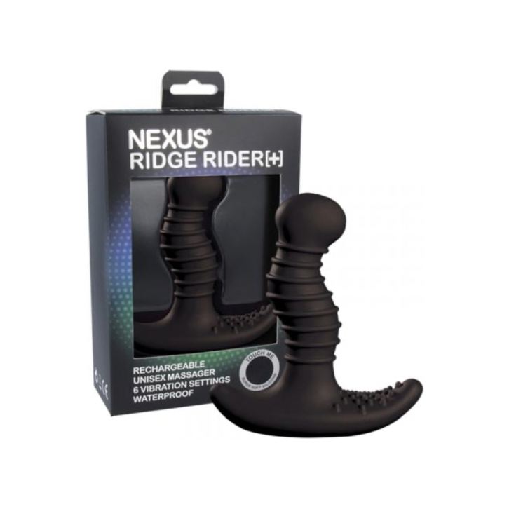 Nexus - Ridge Rider Plus Vibrator - Zwart