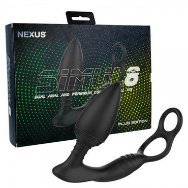 Nexus - Simul8 Buttplug Met Cockring & Ballstretcher