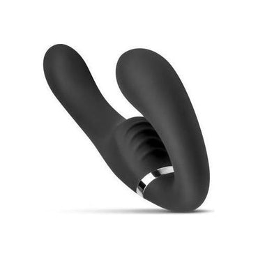 No-Parts - Avery Strapless Strapon Vibrerende Dildo 22 cm - Zwart