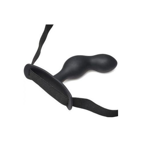 P-Spot Plugger Anaalplug met Harnas & Afstandsbediening