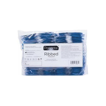Pasante Ribbed Condooms - 144 stuks