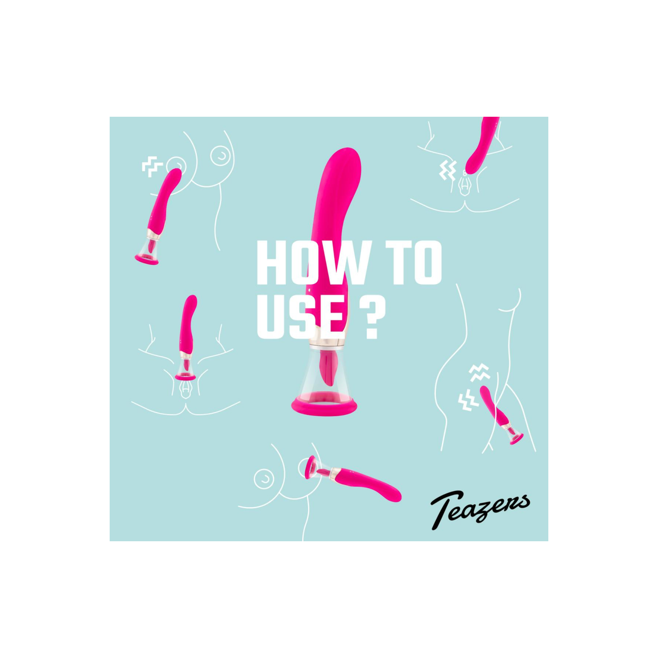 Pleasure Pump Met G-Spot Vibrator - Roze