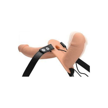 Power Pegger Dubbele Strap-On Vibrator