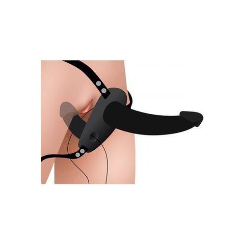 Power Pegger Dubbele Strap-On Vibrator