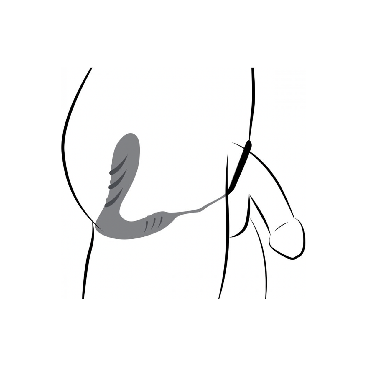 Prostaat Vibrator en Cockring met Afstandsbediening