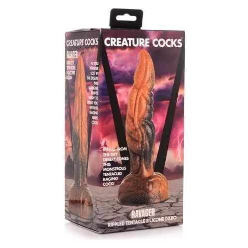 Ravager Geribbelde Tentakel Dildo
