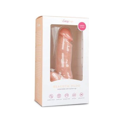 Realistische Dildo Met Balzak - 17,5 cm