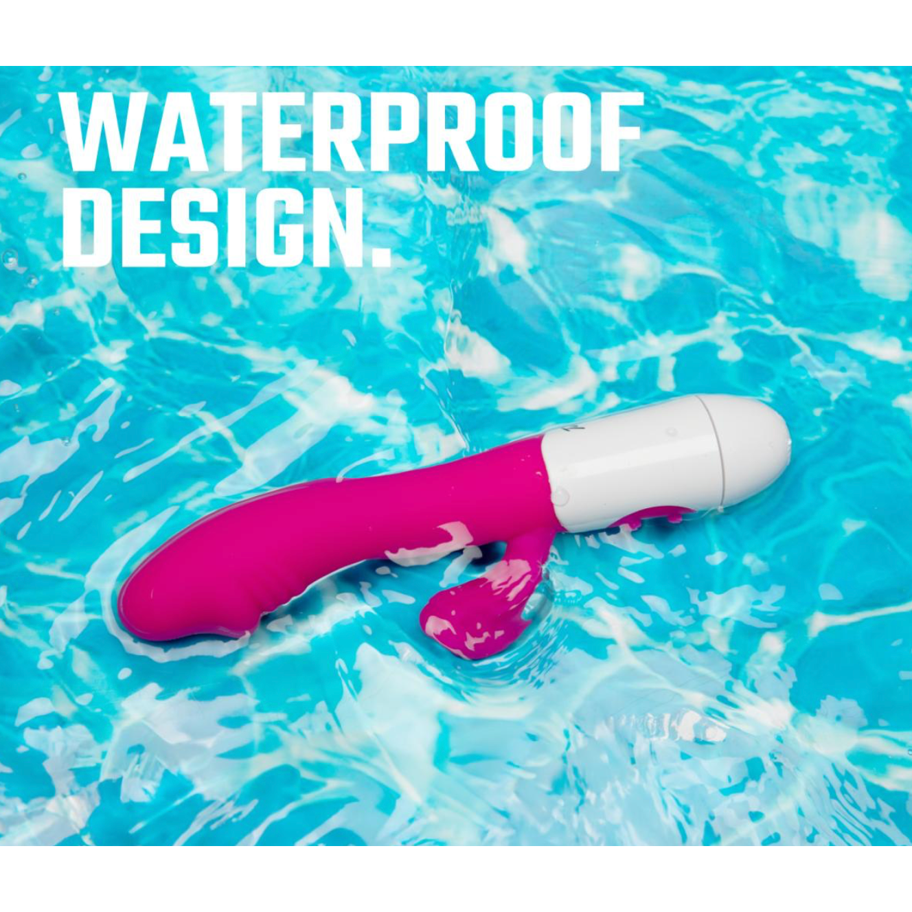 Realistische Rabbit Vibrator - Roze