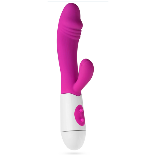 Realistische Rabbit Vibrator - Roze