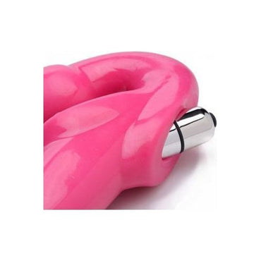 Revolver Vibrerende Strapless Strap-On XXL - Roze