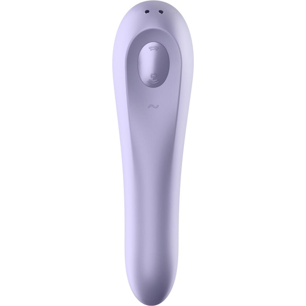 Satisfyer Dual Pleasure Luchtdrukvibrator - Mauve