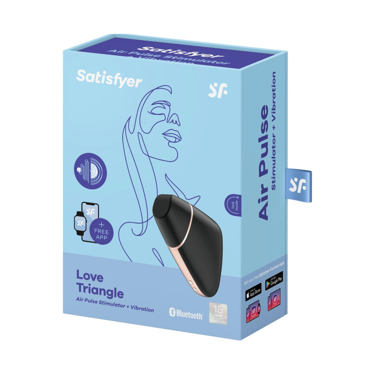 Satisfyer Love Triangle Luchtdrukvibrator